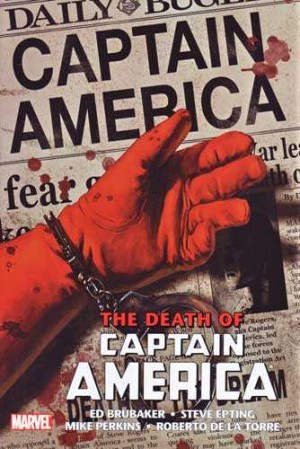 The Death of Captain America Omnibus cover