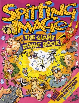 Spitting Image: The Giant Komic Book cover