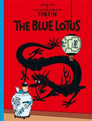 The Adventures of Tintin: The Blue Lotus cover