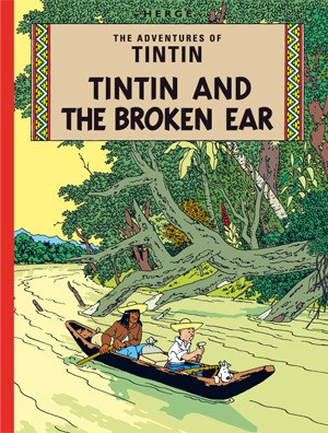 The Adventures of Tintin: The Broken Ear cover