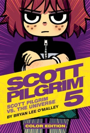 Scott Pilgrim Color Hardcover Volume 5: Scott Pilgrim vs. the Universe cover