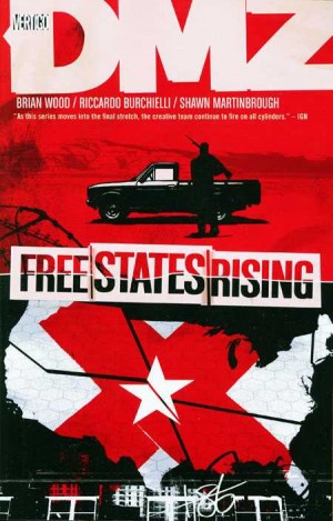 DMZ: Free States Rising cover