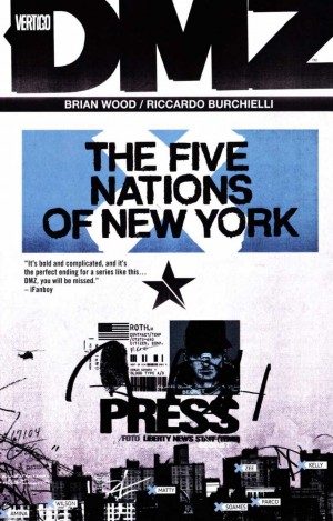 DMZ: The Five Nations of New York cover