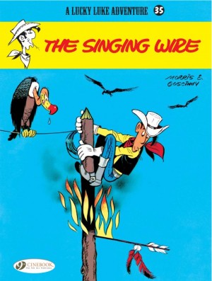 Lucky Luke: The Singing Wire cover
