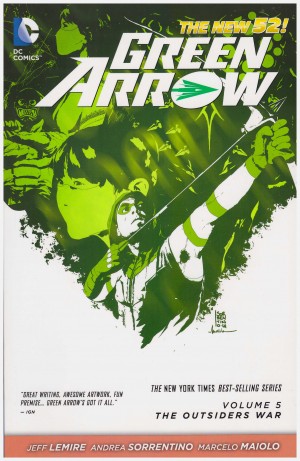 Green Arrow: The Outsiders War cover