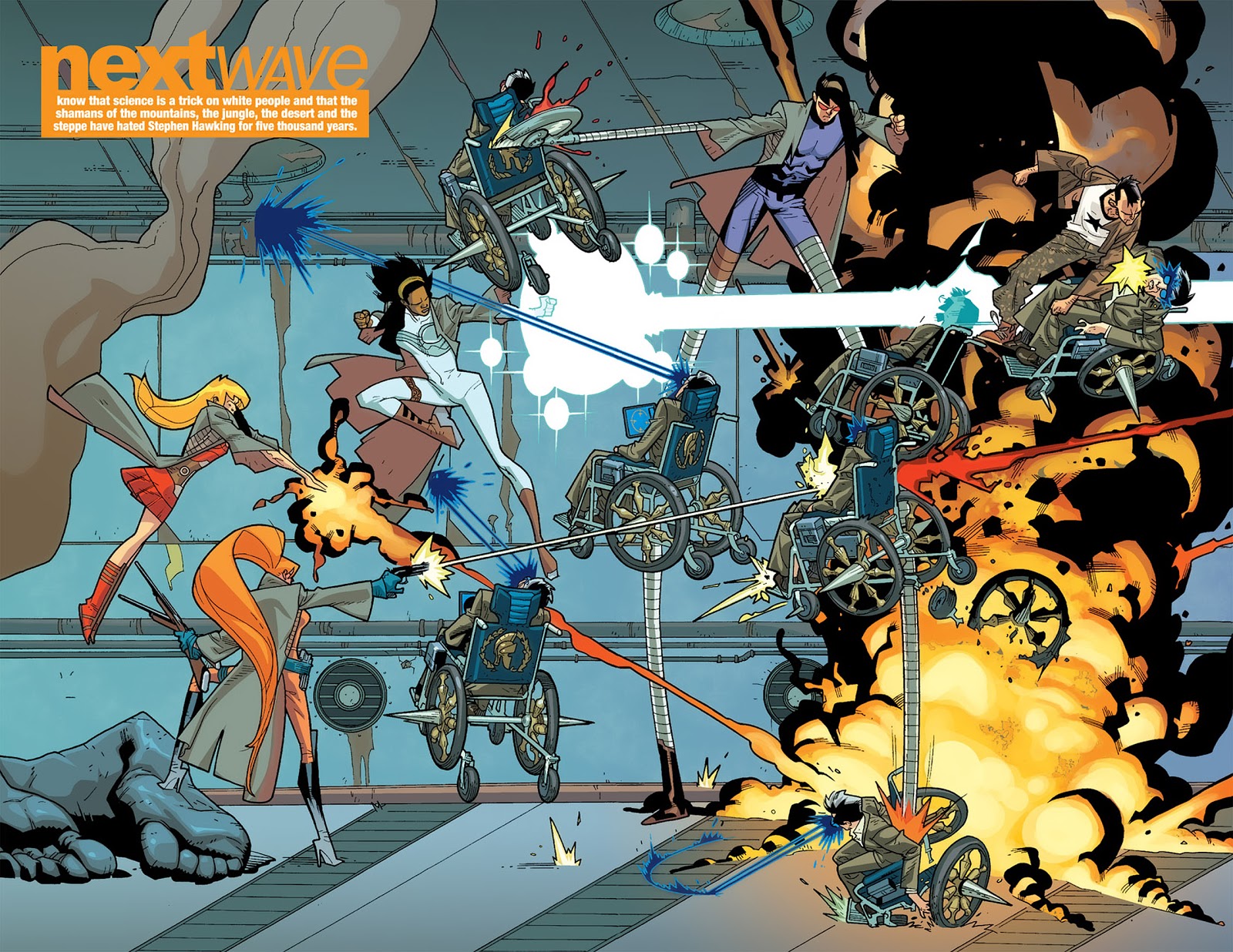 Nextwave Agents of Hate I Kick Your Face review
