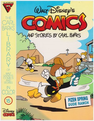 Walt Disney’s Comics and Stories by Carl Barks No. 15 cover