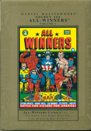 Marvel Masterworks: Golden Age All-Winners Comics Volume 1 cover