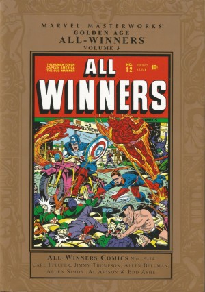 Marvel Masterworks: Golden Age All-Winners Comics Volume 3 cover