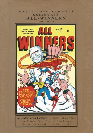 Marvel Masterworks: Golden Age All-Winners Comics Volume 4 cover