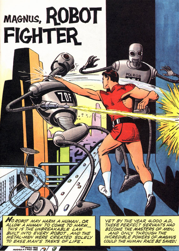 Magnus Robot Fighter Archives review