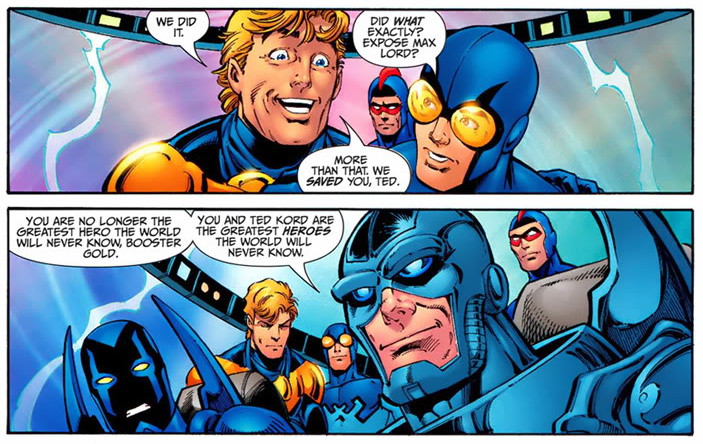 Booster Gold Blue and Gold review