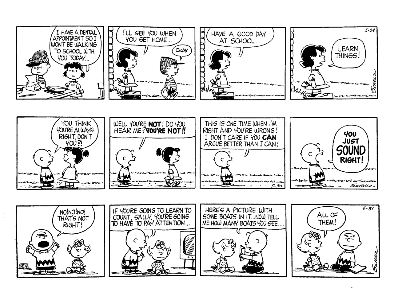 Complete Peanuts 1961 review
