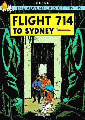 The Adventures of Tintin: Flight 714 to Sydney cover
