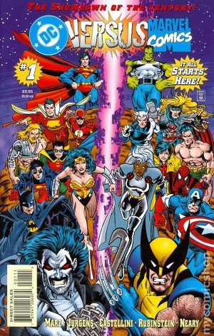 DC Versus Marvel Comics cover