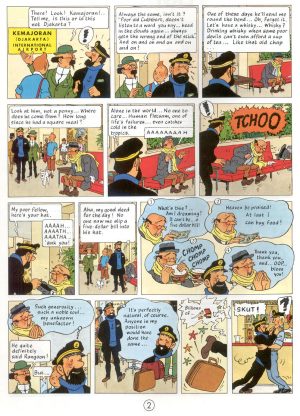 Tintin Flight 917 to Sydney review