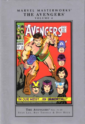 Marvel Masterworks: The Avengers Volume 4 cover