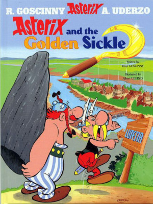 Asterix and the Golden Sickle cover