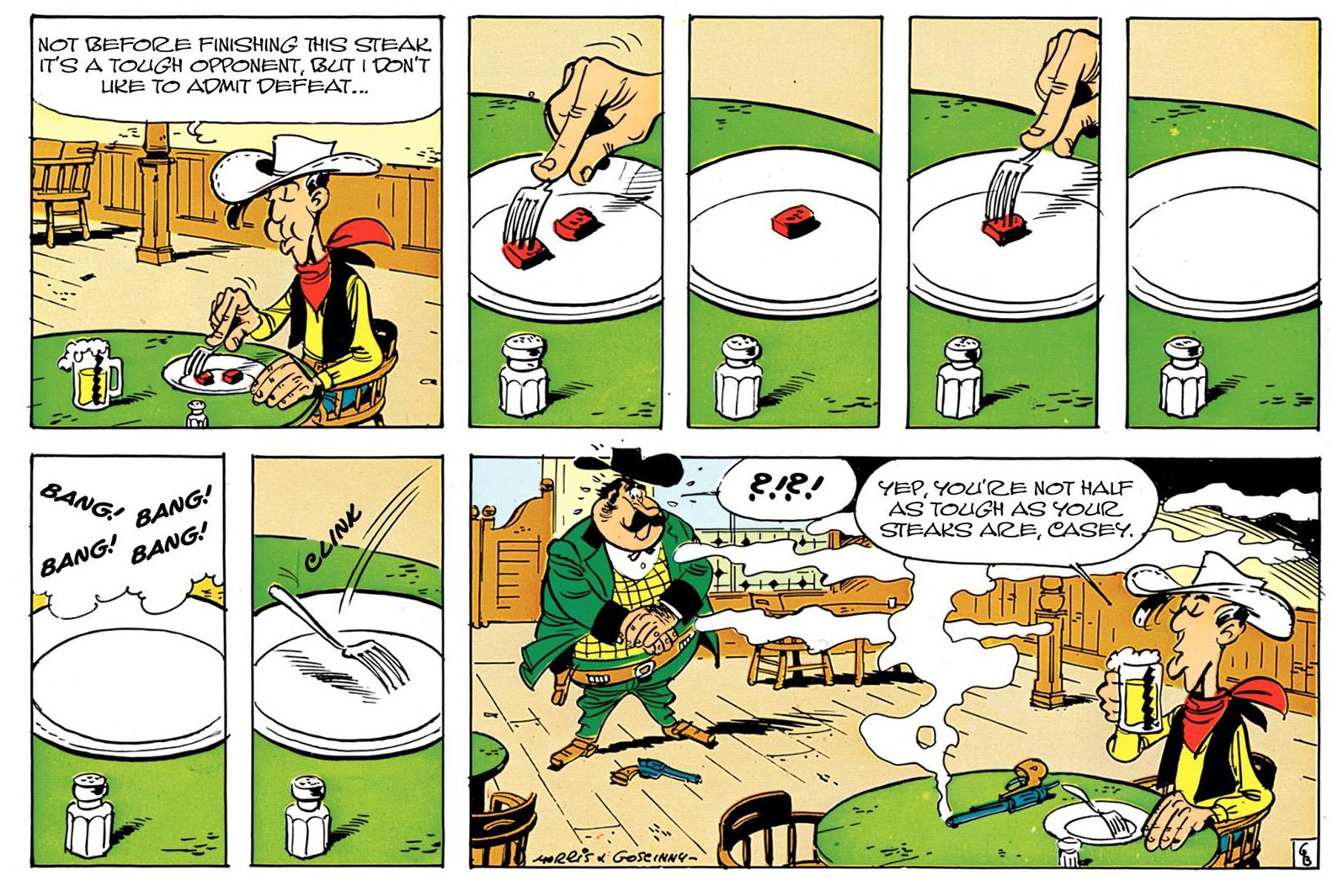 Lucky Luke Barbed Wire on the Prairie review
