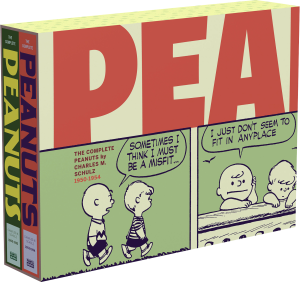 The Complete Peanuts 1950-1954 Gift Box Set Paperback Edition cover