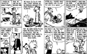 Calvin and Hobbes Weirdos from Another Planet review