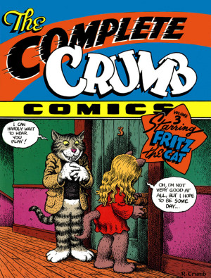 The Complete Crumb Comics Vol 3: Fritz the Cat cover
