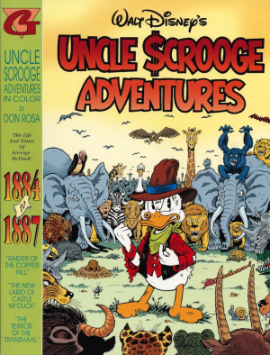 Uncle Scrooge Adventures: The Life and Times of Scrooge McDuck 1884 to 1887 cover