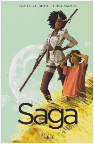 Saga Volume Three cover