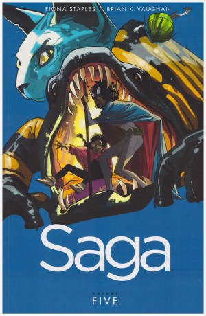 Saga Volume Five cover