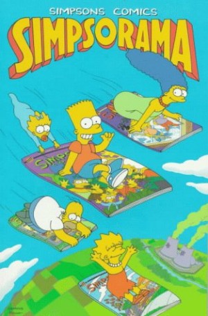 Simpsons Comics Simpsorama cover