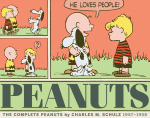 The Complete Peanuts 1957-1958 Paperback Edition (Vol. 4) cover