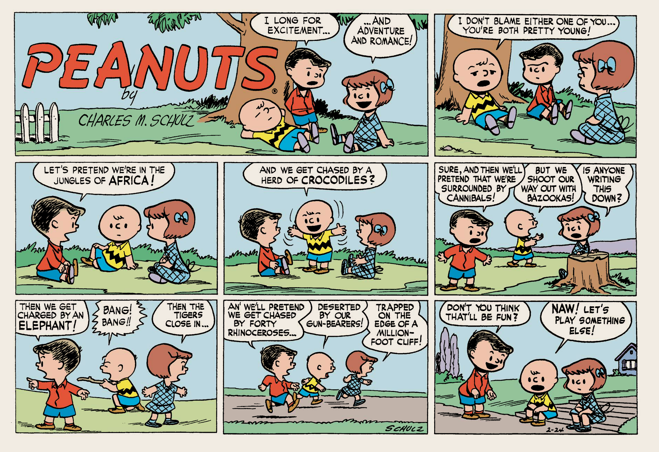 Peanuts begins