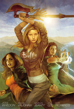 Buffy the Vampire Slayer Season 8 Library Edition, Volume 1 cover