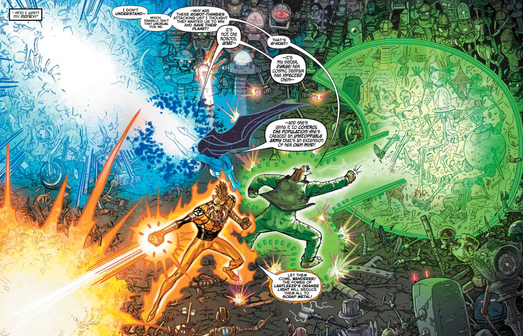 Larfleeze The Face of Greed review