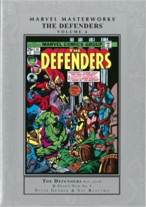 Marvel Masterworks: The Defenders Volume 4 cover