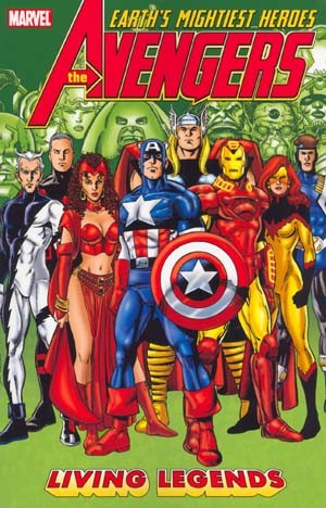 Avengers: Living Legends cover