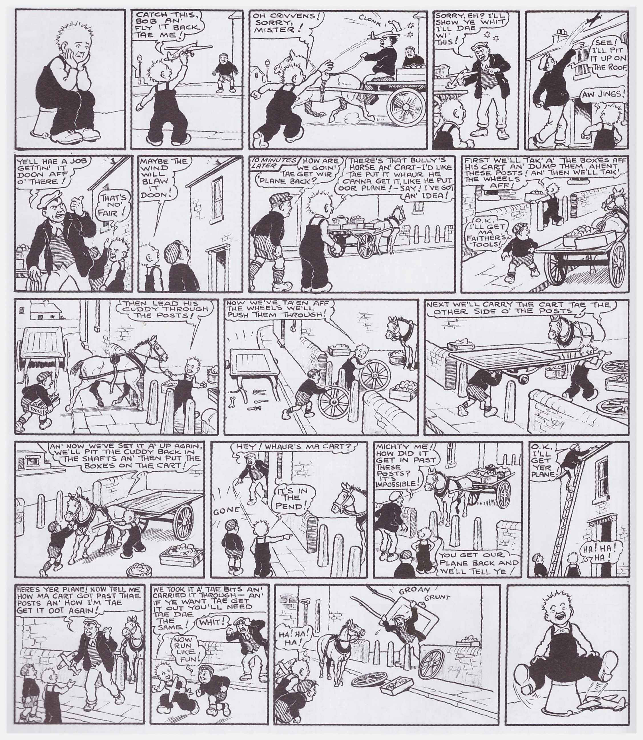 Broons and Oor Wullie The Roaring Forties review