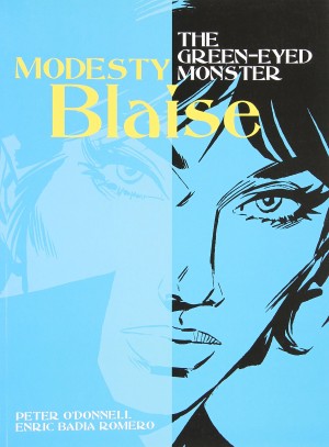 Modesty Blaise: The Green-Eyed Monster cover