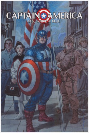 Captain America: Red, White and Blue cover