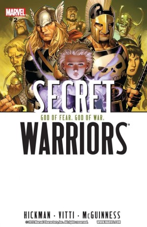Secret Warriors: God of Fear, God of War cover