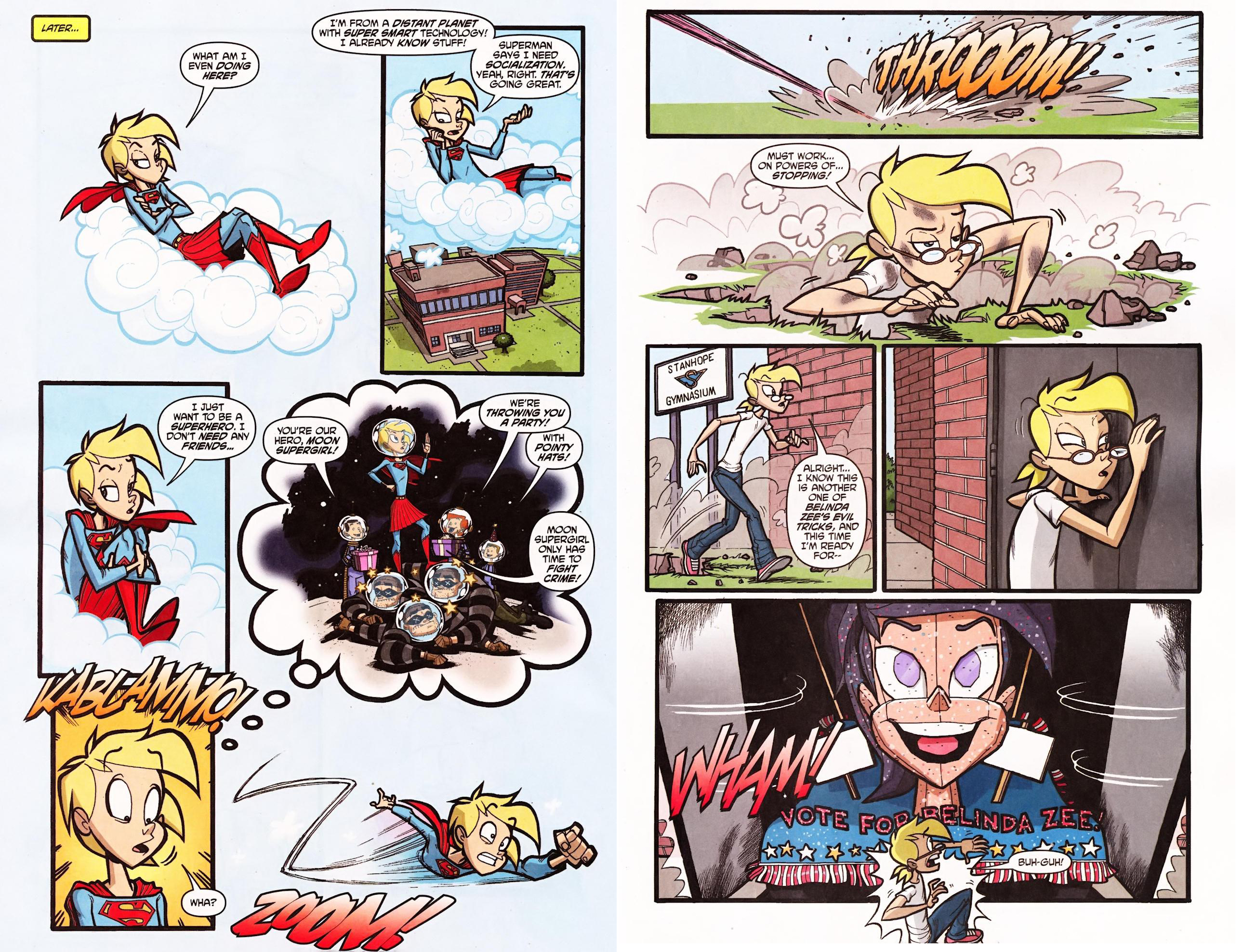 Supergirl Cosmic Adventures in the 8th Grade review