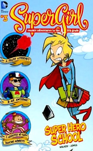 Supergirl: Cosmic Adventures in the 8th Grade – Super Hero School cover