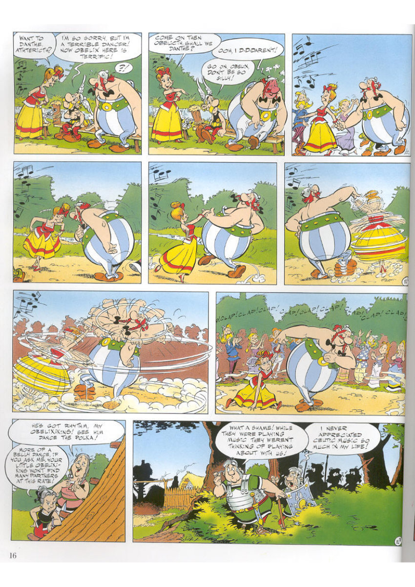 Asterix And The Actress Slings And Arrows