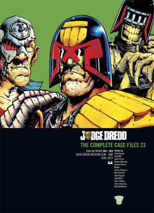Judge Dredd: The Complete Case Files 23 cover
