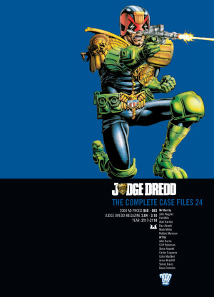 Judge Dredd: The Complete Case Files 24 cover
