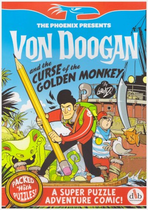 Von Doogan and the Curse of the Golden Monkey cover