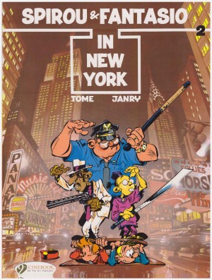 Spirou & Fantasio in New York cover