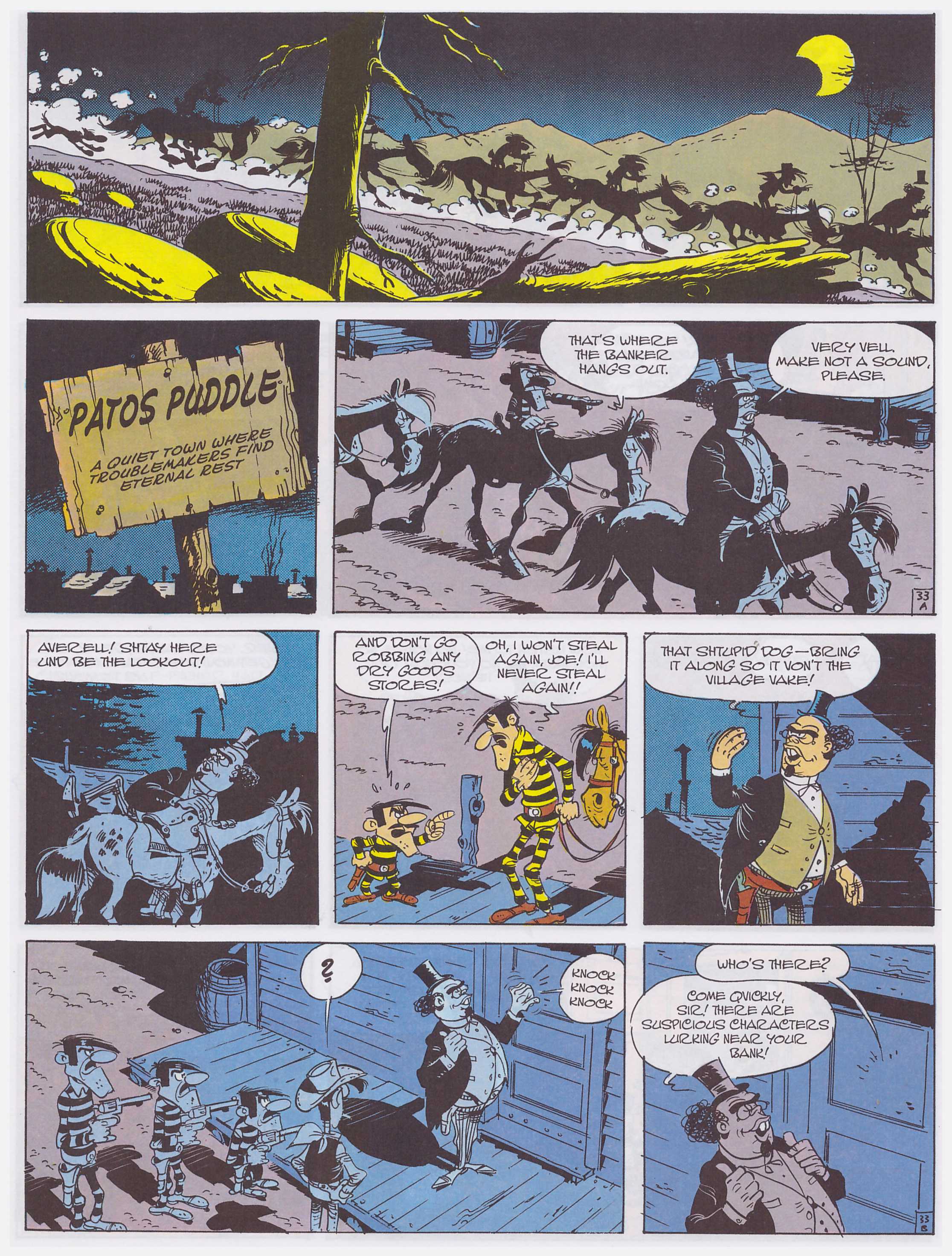 Lucky Luke Cure For The Daltons review
