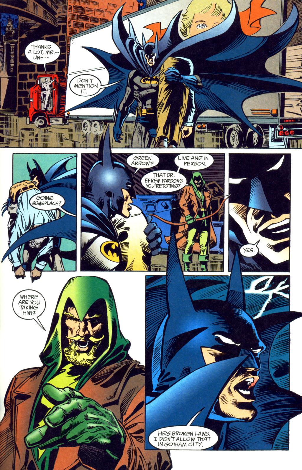 Batman Green Arrow The Poison Tomorrow review
