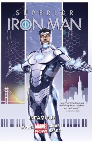 Superior Iron Man: Infamous cover